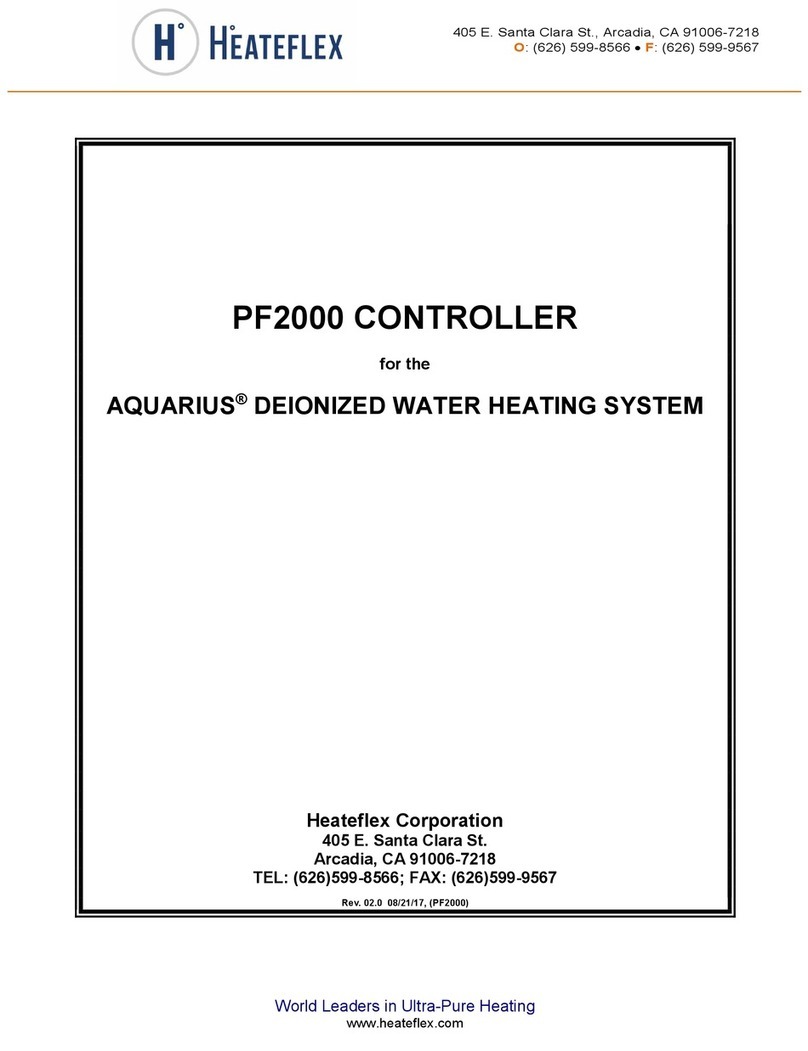 Heateflex PF2000 manual