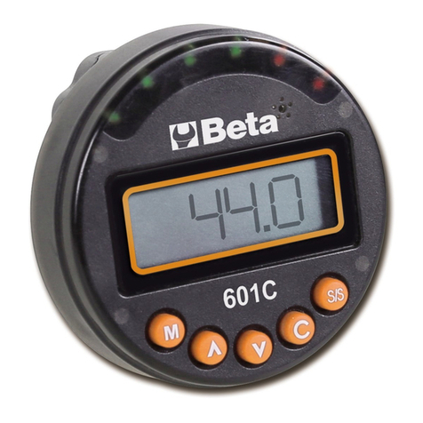 Beta 601C User manual