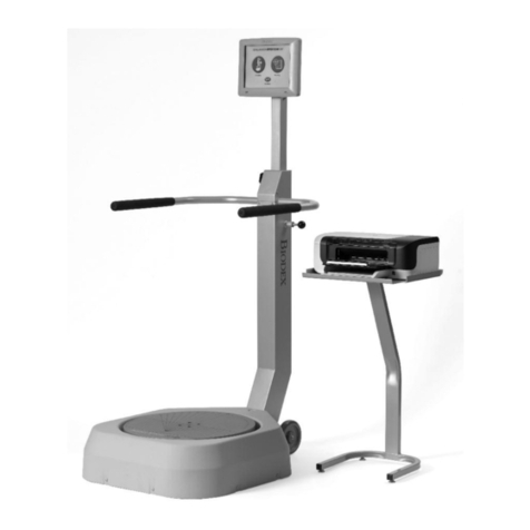 biodex BALANCE SYSTEM SD Installation and operating instructions