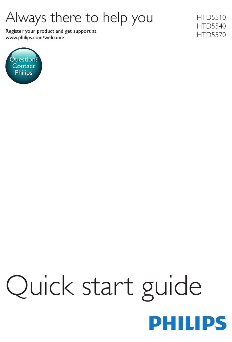 Philips HTD5510 User manual
