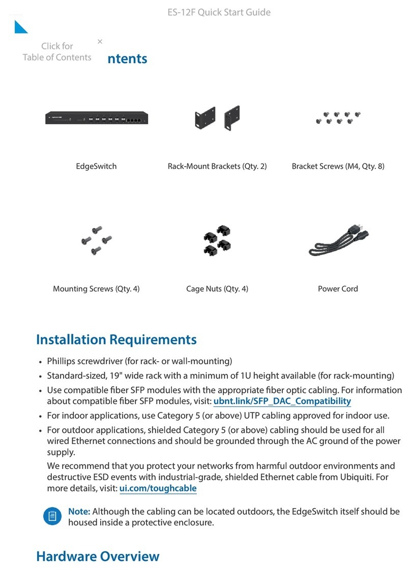 Ubiquiti EdgeSwitch quick start guide