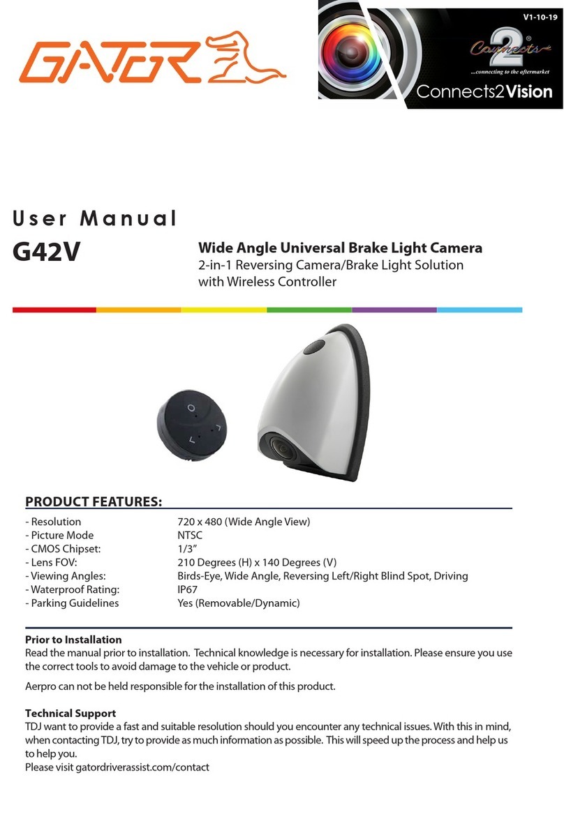 Gator G42V User manual