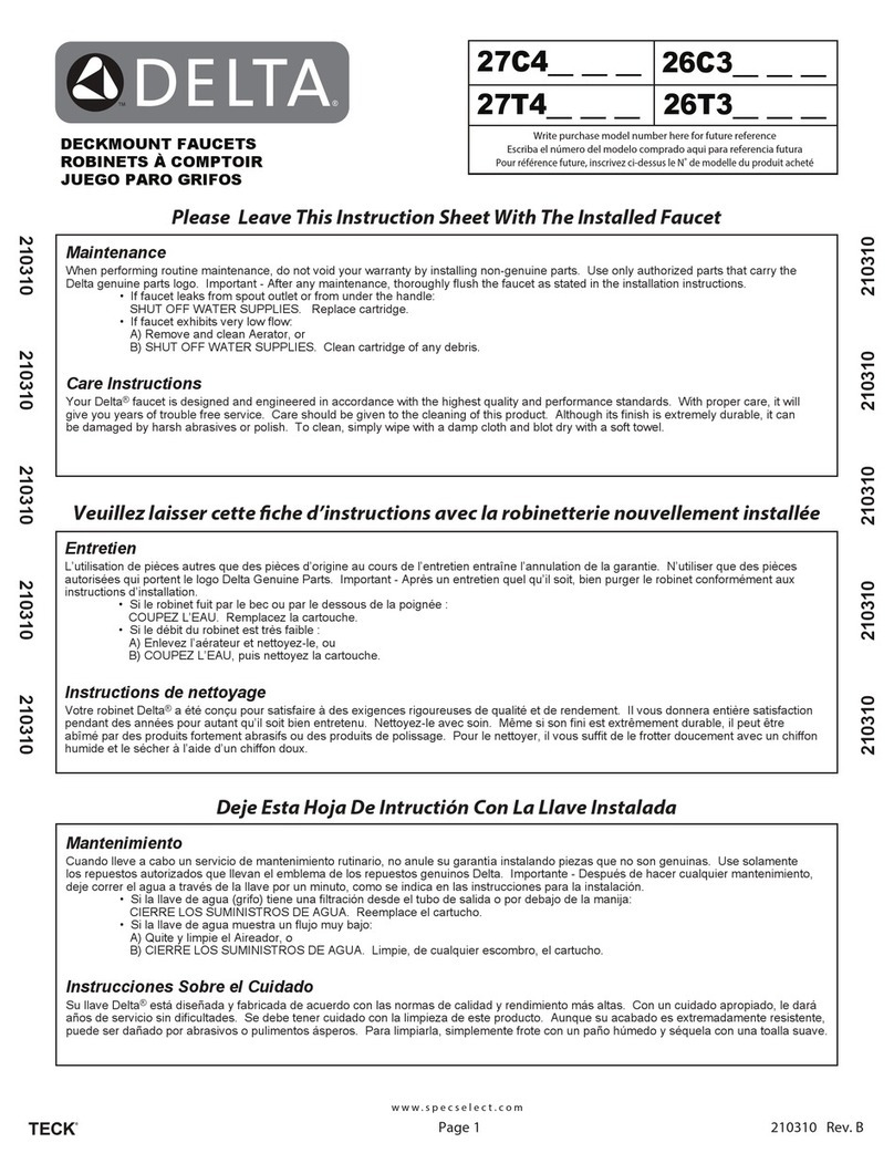 Delta 27C4 Series User manual