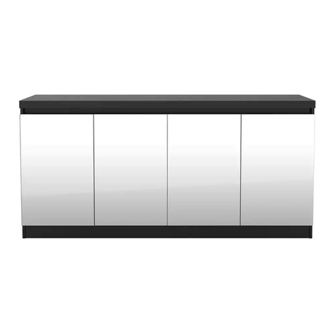 Manhattan Comfort Viennese Sideboard Assembly instructions Manhattan Comfort Viennese Sideboard Assembly instructions