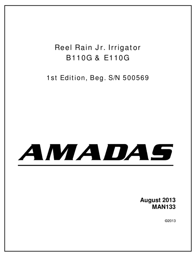 Amadas Reel Rain Jr. B110G User manual