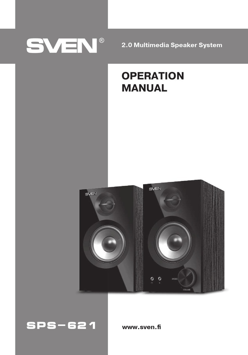 Sven SPS-621 Operation manual