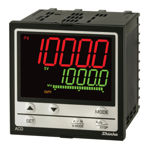 Shinko ACD-15A-R/M User manual