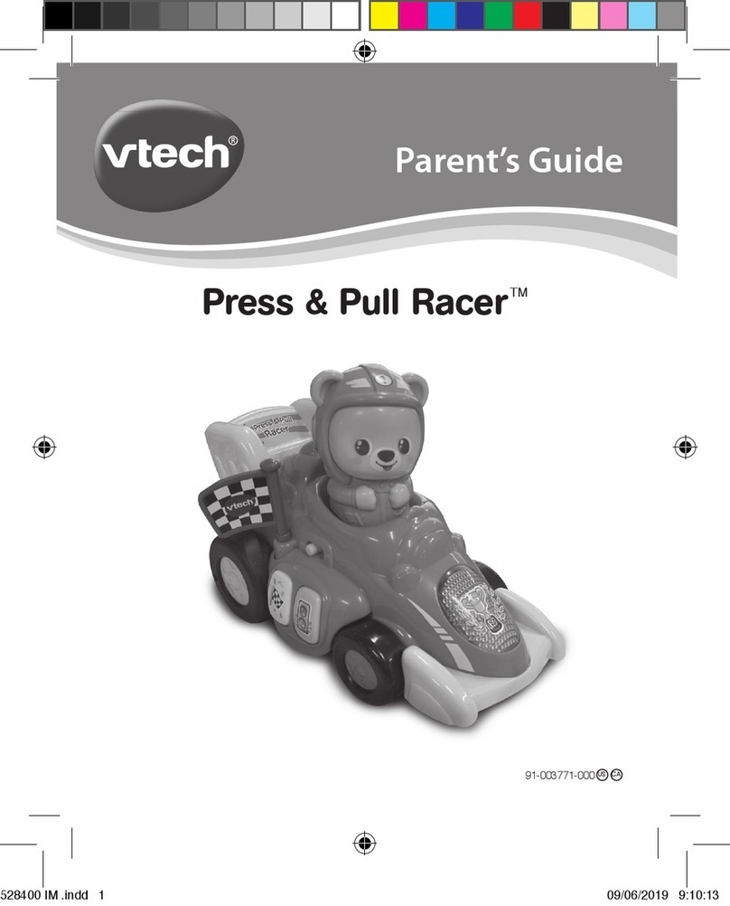 V-tech Press & Pull Racer Assembly Instructions