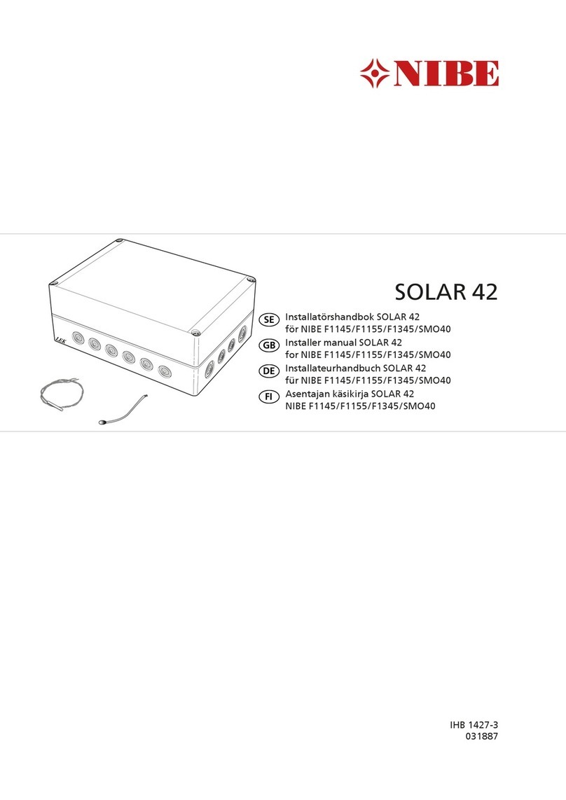 Nibe SOLAR 42 User guide