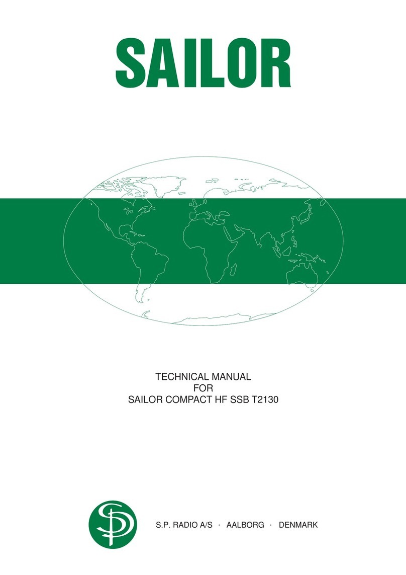 Sailor COMPACT HF SSB T2130 Technical manual