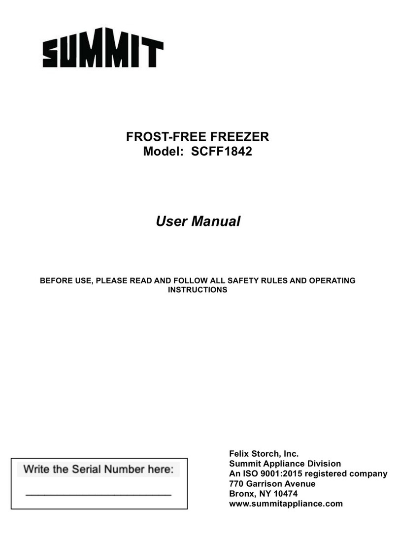 Summit SCFF1842 User manual Summit SCFF1842 User manual