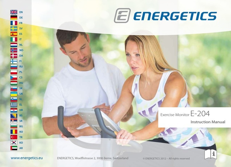 Energetics E-204 User manual