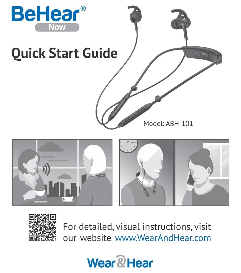 Wear & Hear ABH-101 quick start guide