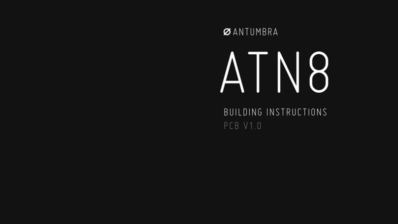 ANTUMBRA ATN8 Building instructions