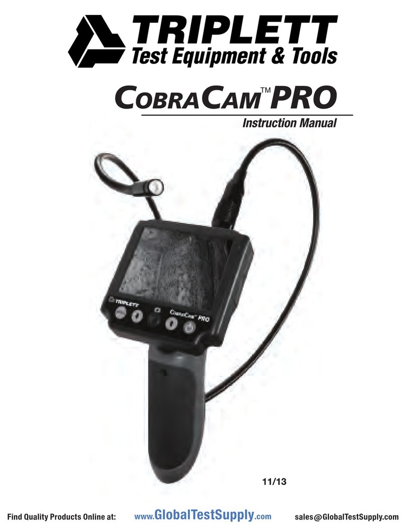 Triplett CobraCam PRO User manual Triplett CobraCam PRO User manual