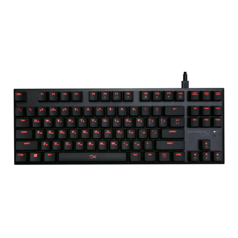 HyperX Alloy FPS Pro User manual