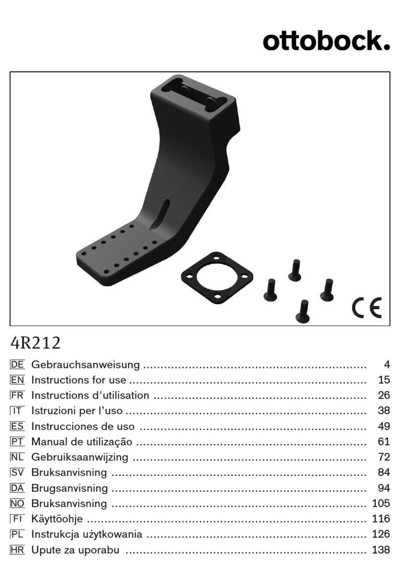 Otto Bock 4R212 Instructions for use