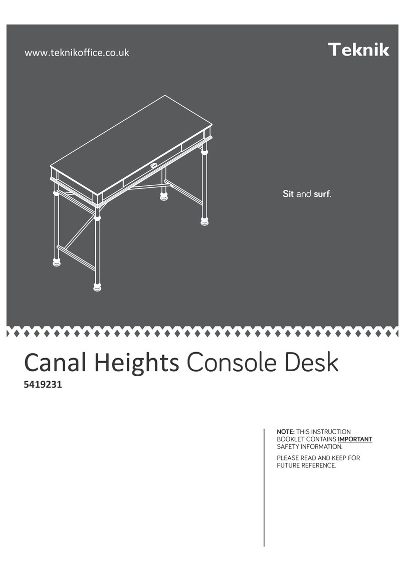 Teknik Canal Heights 5419231 User manual