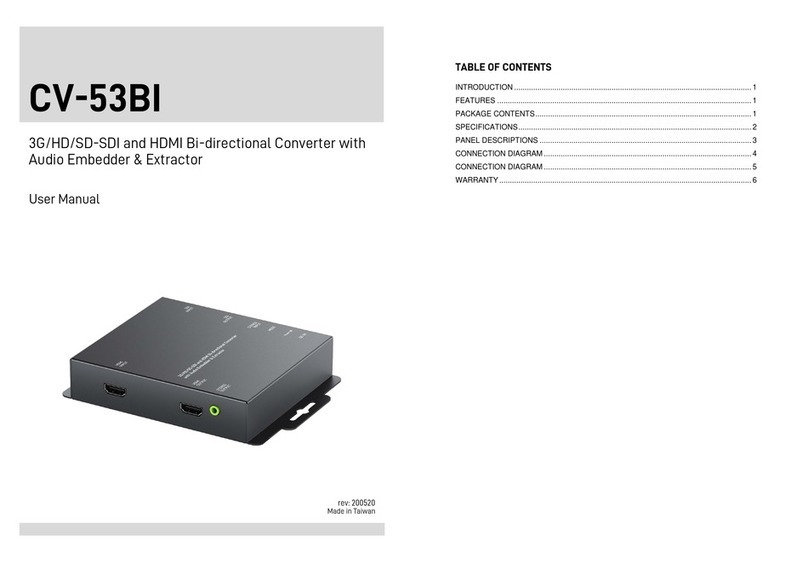 Gomax CV-53BI user manual