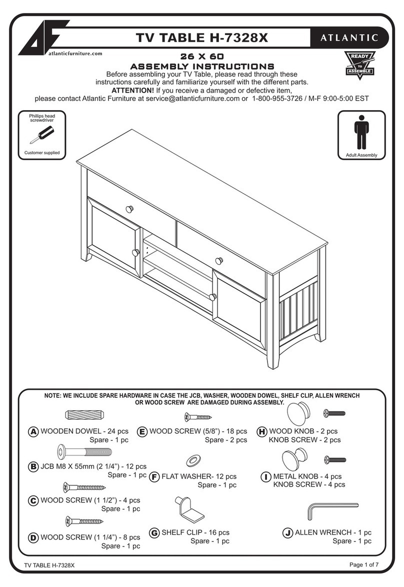 Atlantic H-7328X User manual Atlantic H-7328X User manual