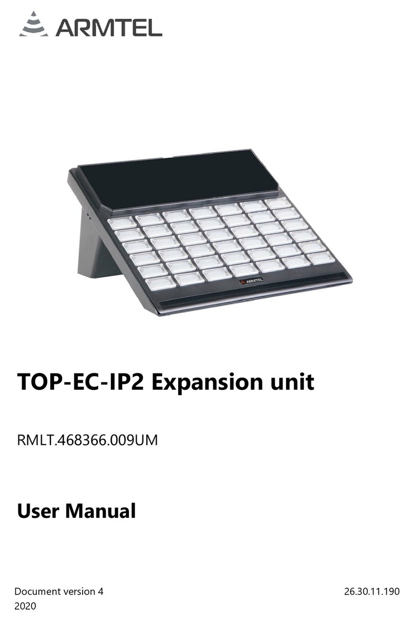ARMTEL TOP-EC-IP2 user manual