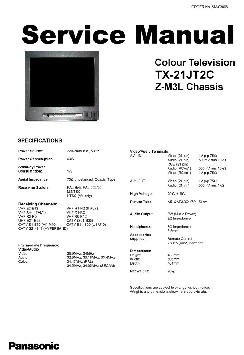 Panasonic TX-21JT2C User manual