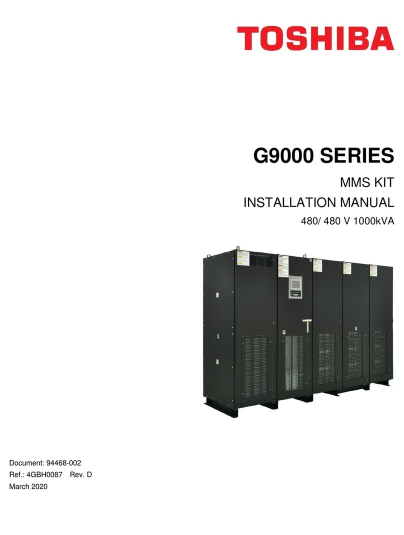 Toshiba G9000 SERIES User manual