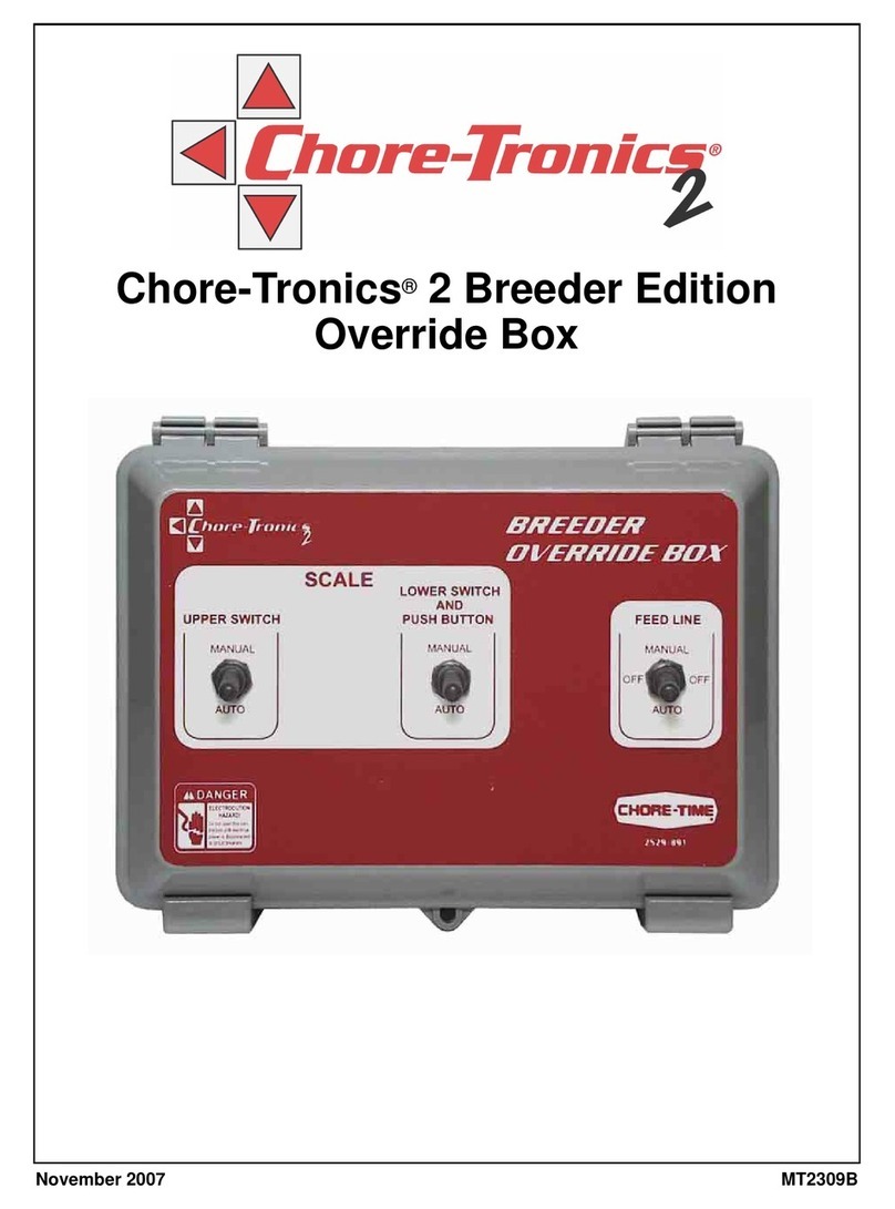Chore-Time Chore-Tronics 2 User manual