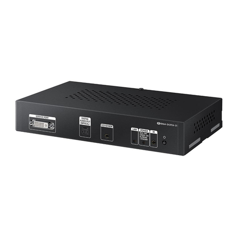 Samsung S-Box User manual