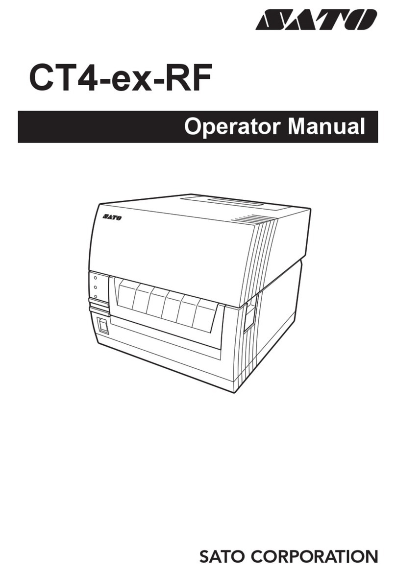 SATO CT4-ex-RF User manual