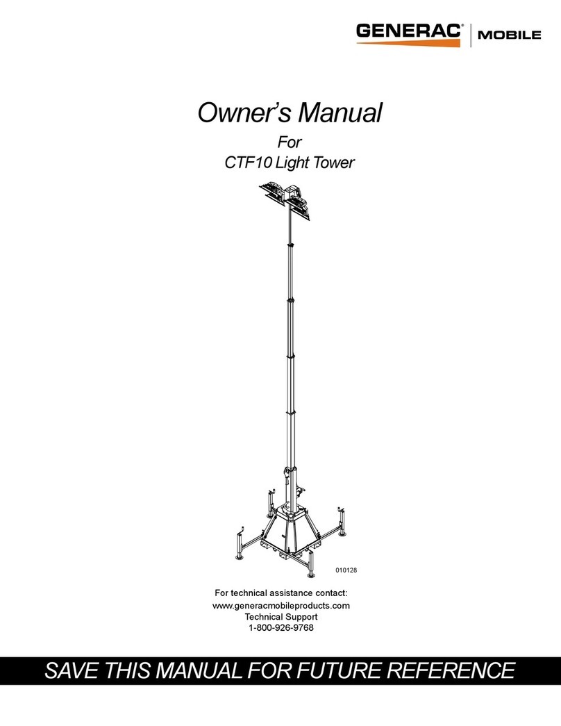 Generac Mobile CTF10 owner's manual