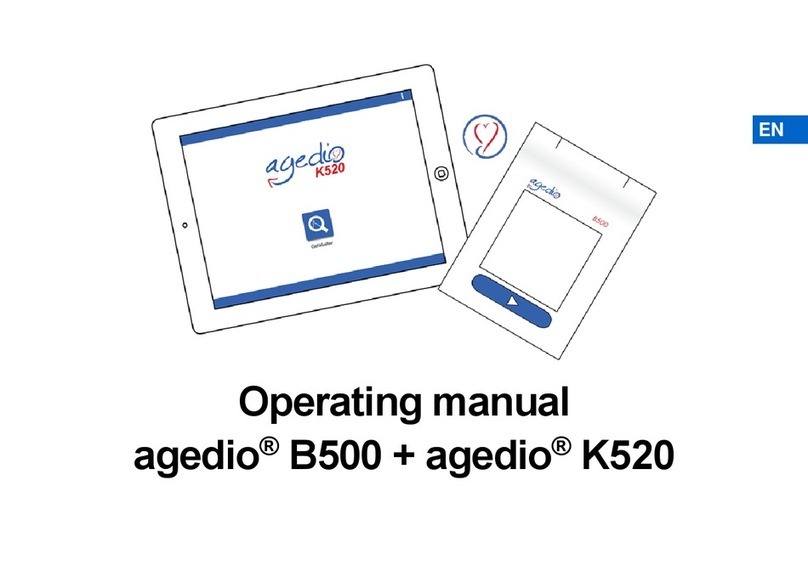 IEM agedio B500 User manual IEM agedio B500 User manual