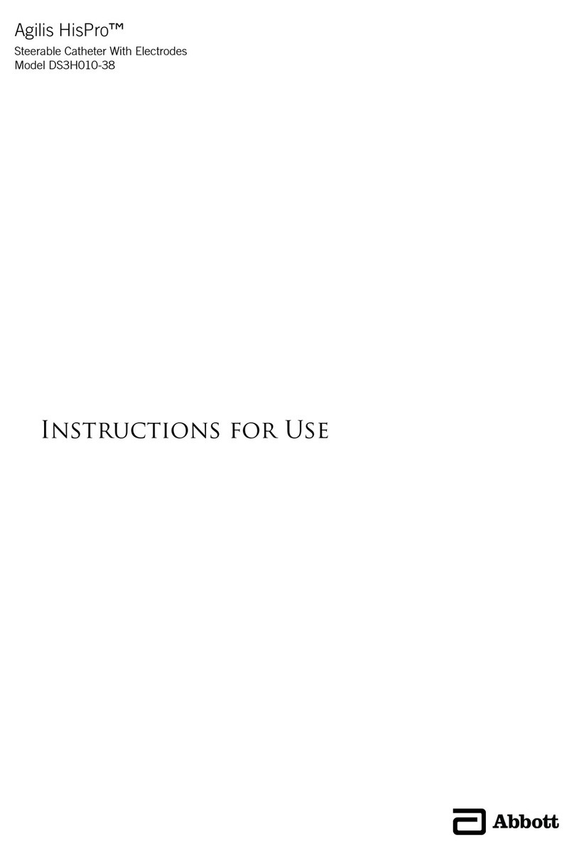 Abbott Agilis HisPro DS3H010-38 Instructions for use