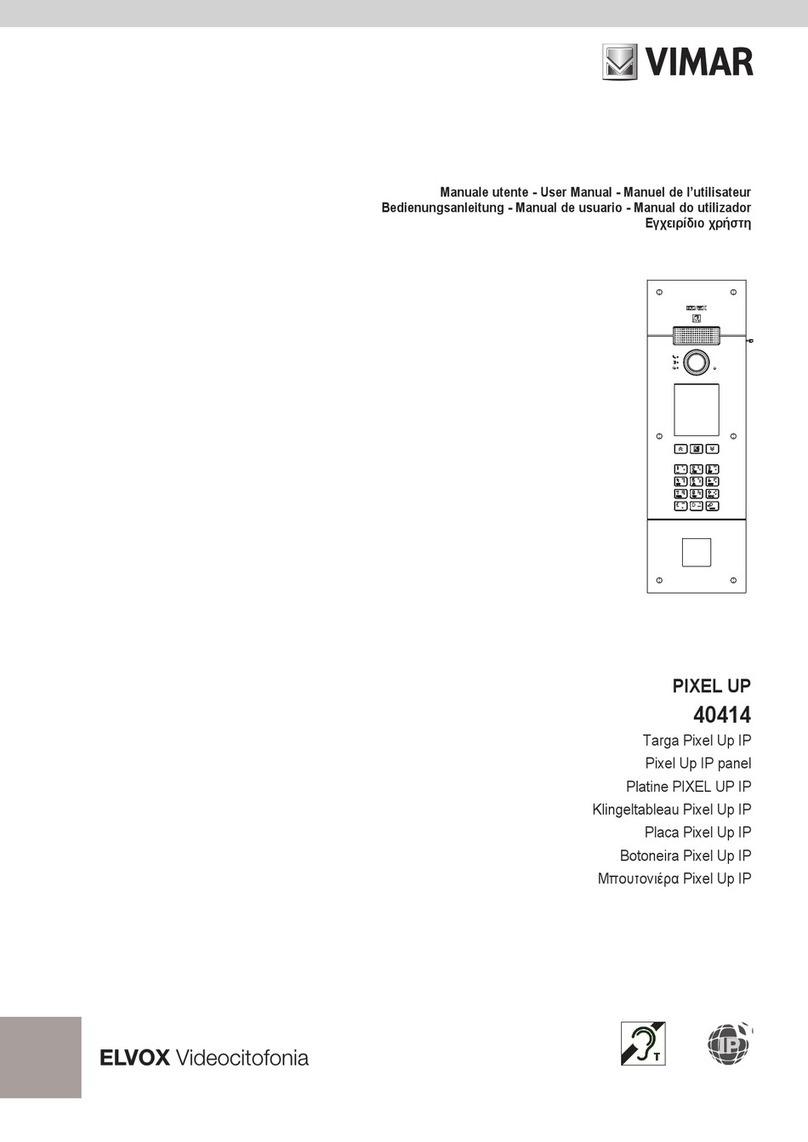 Vimar PIXEL UP 40414 User manual