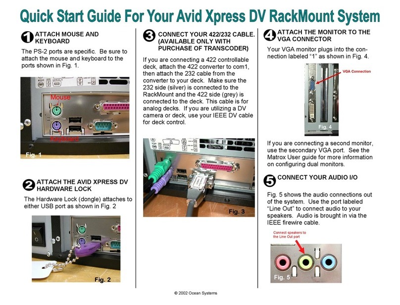 Ocean Systems RackMount quick start guide