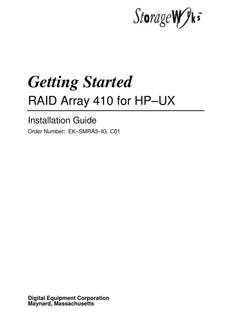 StorageWorks RAID Array 410 installation guide