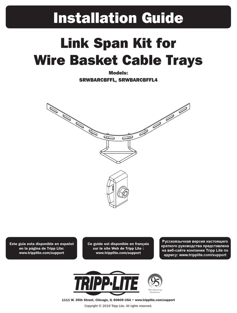 Tripp Lite SRWBARCBFFL installation guide