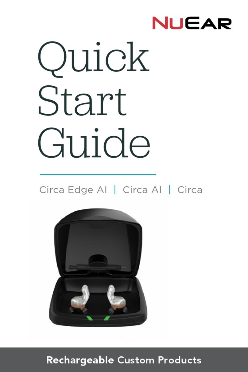 NuEar Circa Edge AI User manual