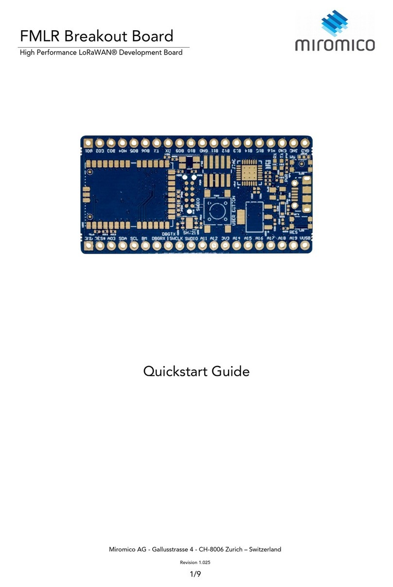 Miromico FMLR User manual