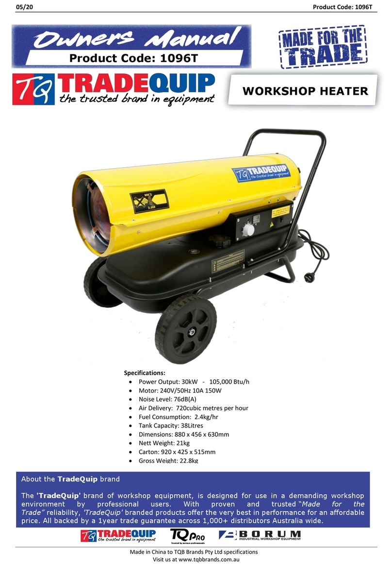 TradeQuip 1096T owner's manual