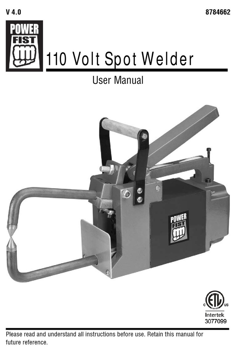 Power Fist 8784662 user manual