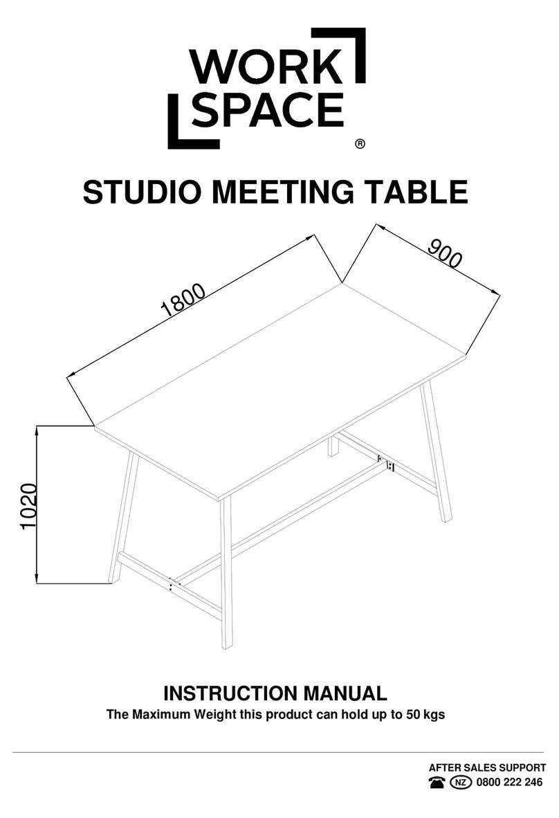 Workspace STUDIO MEETING TABLE User manual