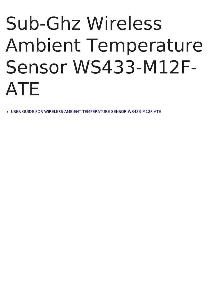 daviteq WS433-M12F-ATE User manual daviteq WS433-M12F-ATE User manual