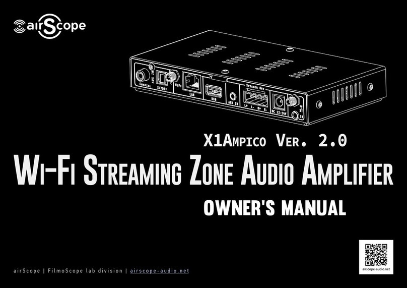 FilmoScope airScope X1AMPico Ver2.0 User manual