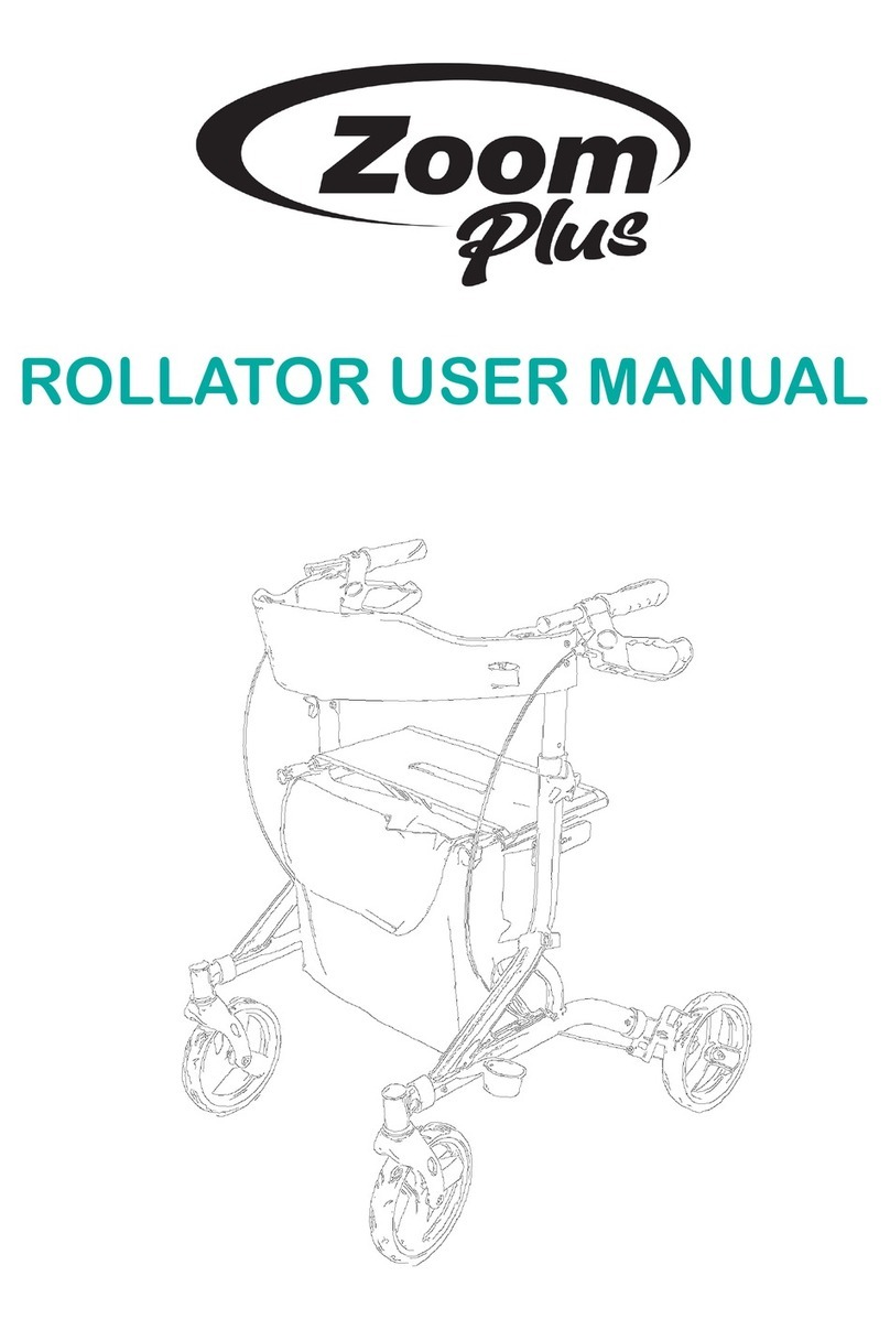 One Rehab Zoom Plus user manual
