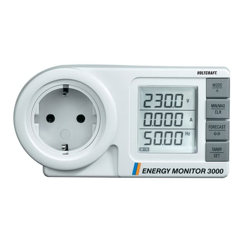 VOLTCRAFT ENERGY MONITOR 3000 User manual