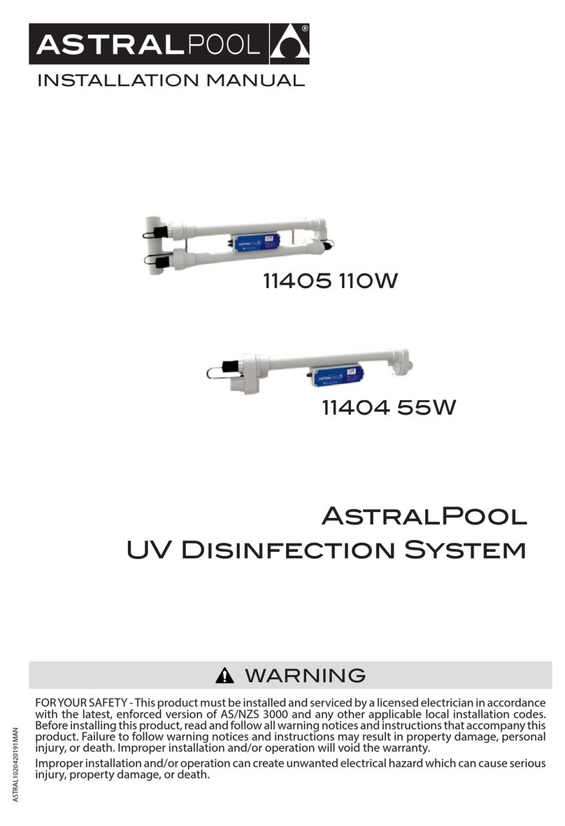 Astral Pool 11405 User manual
