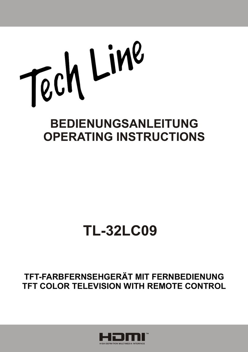 TechLine TL-32LC09 operating instructions