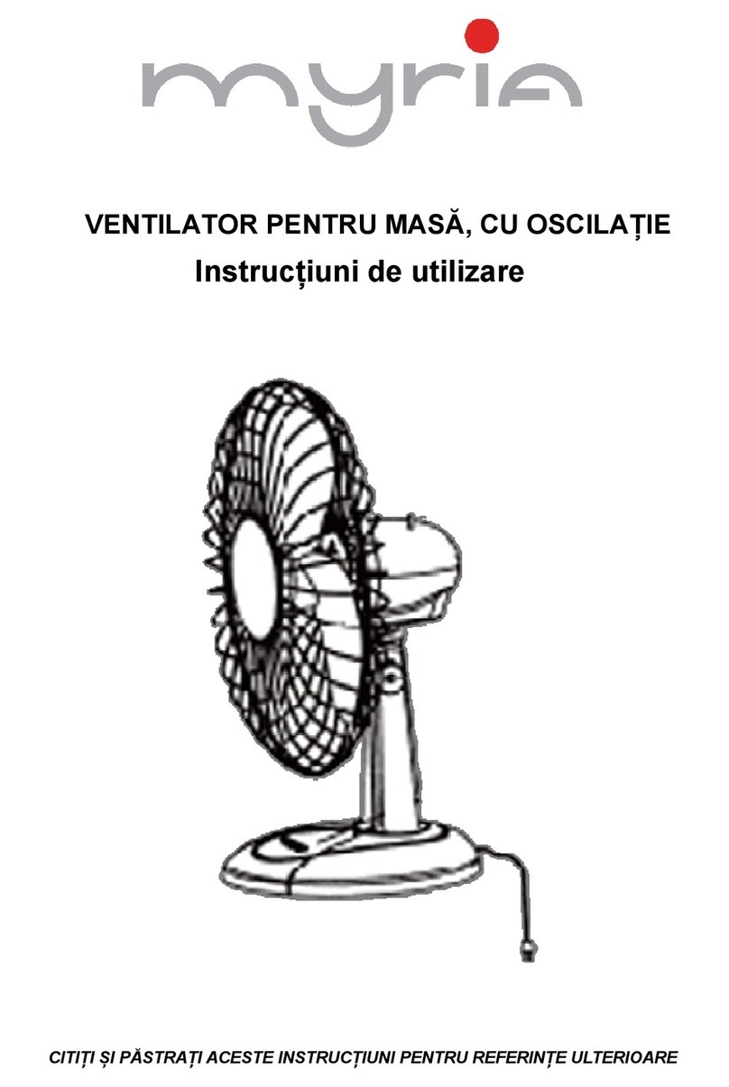 Myria MY4206 operating instructions