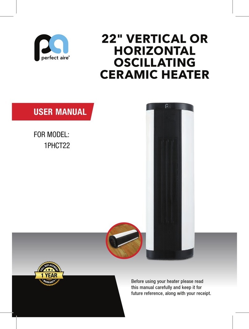 Perfect Aire 1PHCT22 user manual